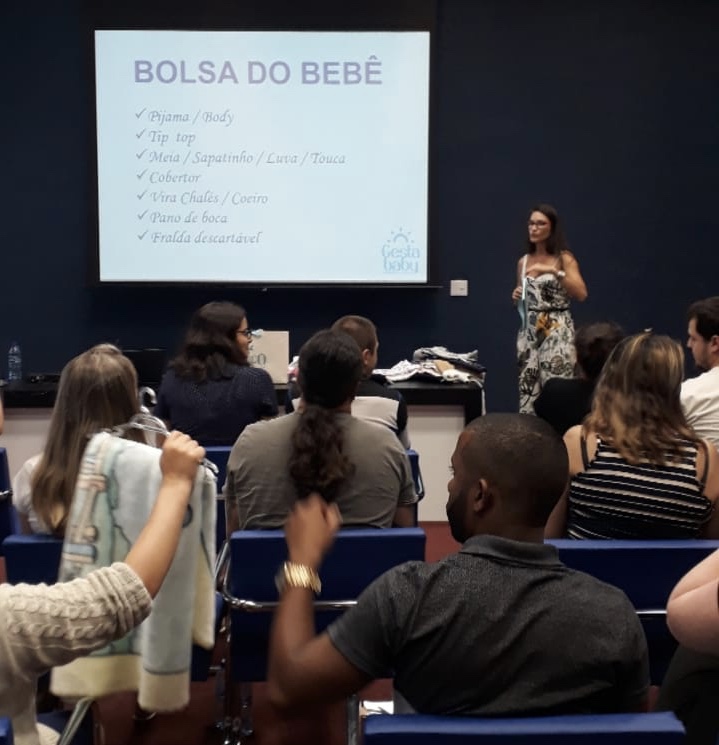 Palestrante workshop gestantes - Caxias do Sul/RS